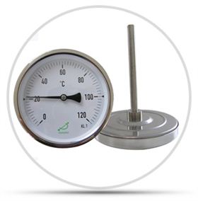 無(wú)牙雙金屬溫度計(jì)