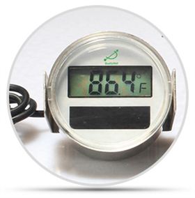 帶輸出線太陽能溫度計(jì)如何安裝？