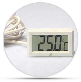 太陽能電子溫度計