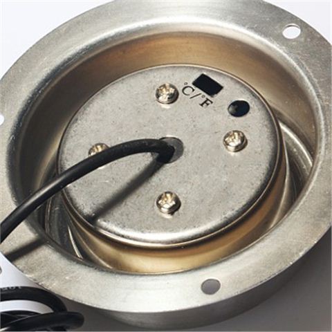 后法蘭太陽能電子溫度計