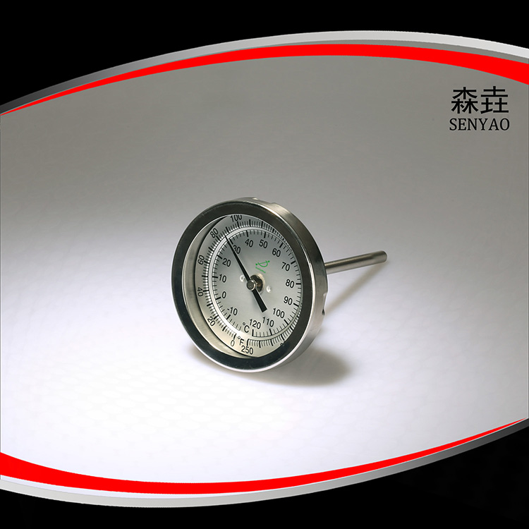 雙金屬溫度計在建筑水暖、暖氣和通風空調工程中的應用