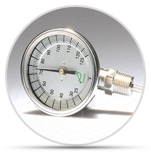 雙金屬溫度計徑向和軸向的區別