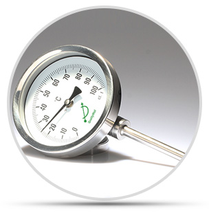 雙金屬片制作成雙金屬溫度計的方法是什么？