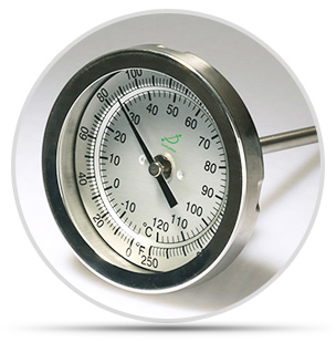 雙金屬片制作成雙金屬溫度計的方法是什么？