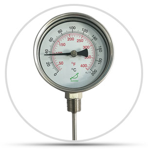 高溫雙金屬溫度計