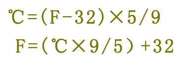 ℃ 和&deg;F溫度哪個高？