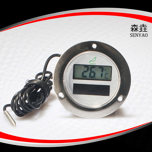 太陽能電子溫度計一直亮著正常嗎？