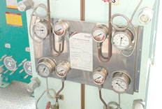 換熱設備船用壓力式溫度計案例