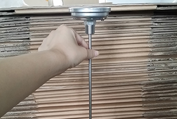 超長探桿雙金屬溫度計成功案例